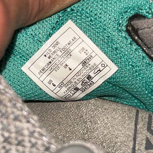 Merrell Gray and Teal Sandals - Picture 7 of 7